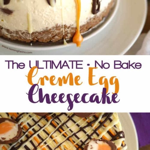 This Cadbury's Creme Egg Cheesecake Recipe (No Bake!) has been viewed over a million times. The ultimate Easter chocolate make, find out what all the fuss is about... This super easy dessert is a buttery biscuit base, topped with light, whipped cream and cream cheese, with chocolate and Creme Eggs. Easily adaptable to be Gluten Free.
